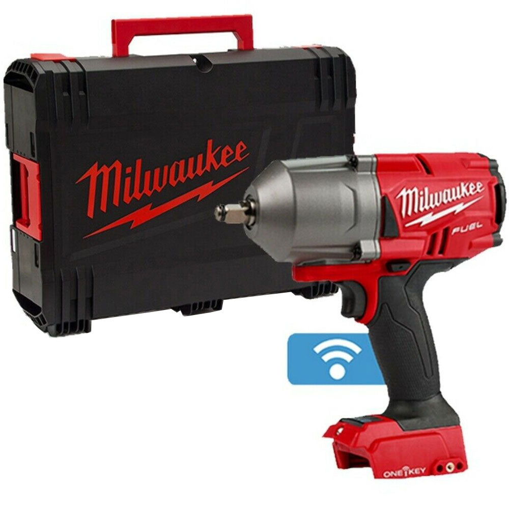 Milwaukee 18V 12 Piece Power Tool Kit With 4 x 5.0Ah Battery Charger & Trolley Toolbox