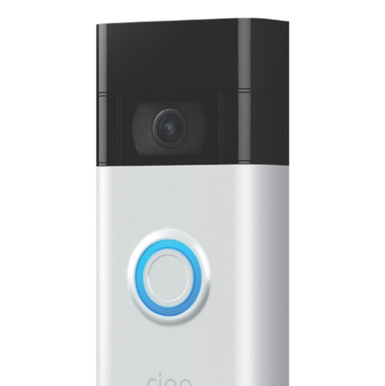 RING GEN 2 WIRED OR WIRELESS SMART VIDEO DOORBELL SATIN NICKEL