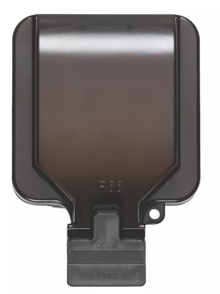 KNIGHTSBRIDGE IP66 13A 2-GANG DP WEATHERPROOF OUTDOOR SWITCHED SOCKET