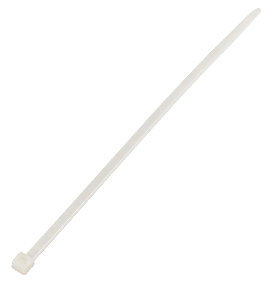 CABLE TIES NATURAL 200MM X 4.5MM 100 PACK