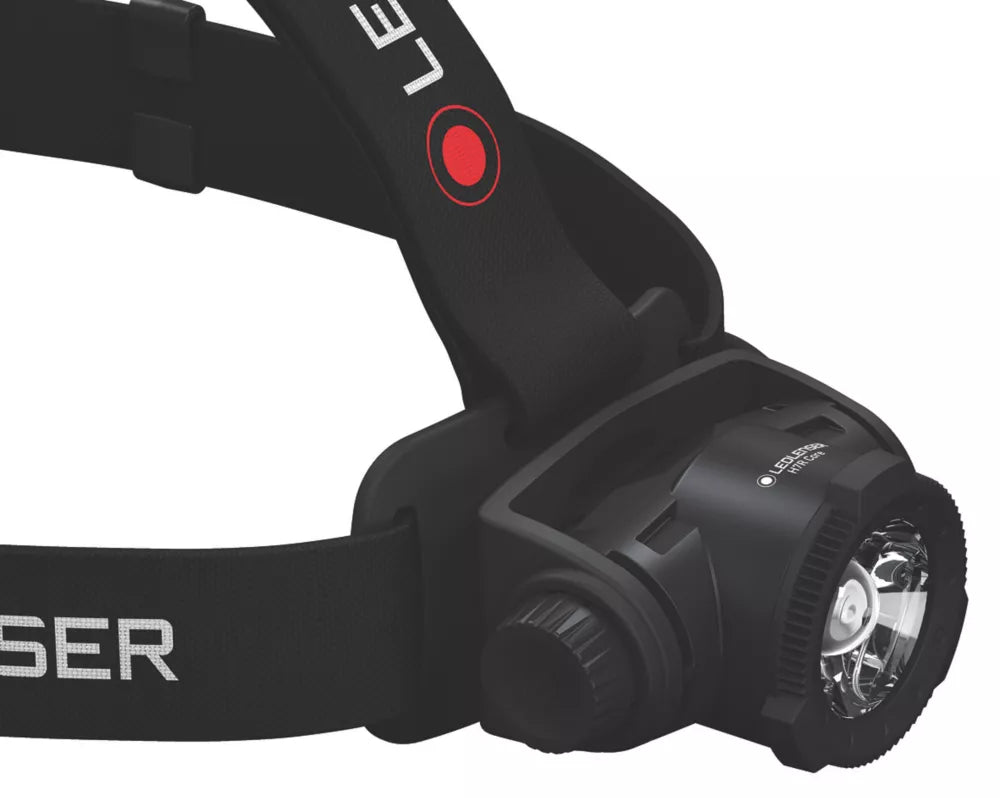 LEDLENSER H7R CORE RECHARGEABLE LED HEAD TORCH BLACK/RED 1000LM