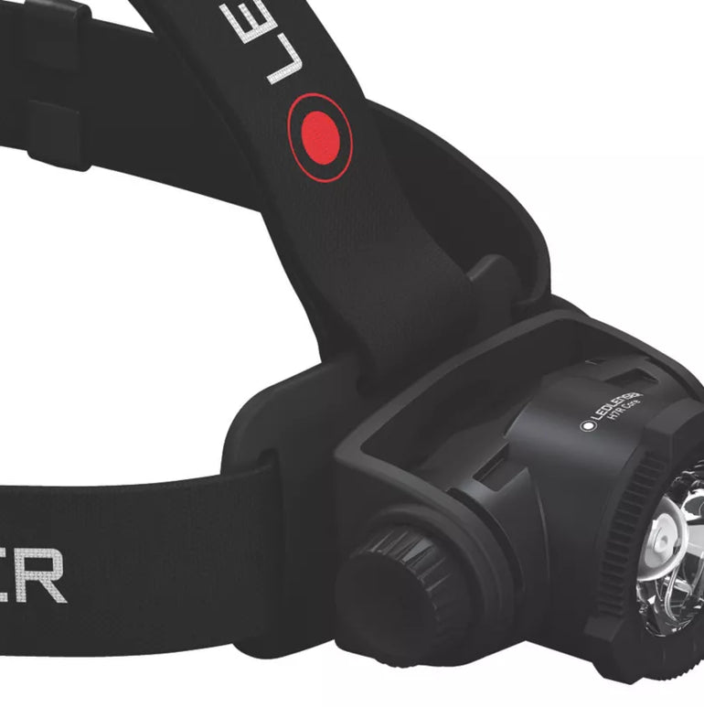 LEDLENSER H7R CORE RECHARGEABLE LED HEAD TORCH BLACK/RED 1000LM