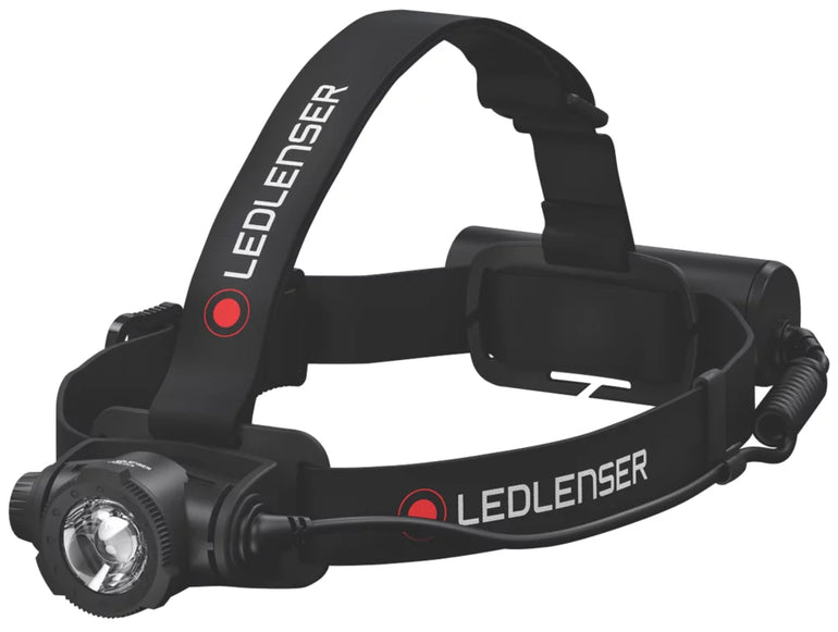 LEDLENSER H7R CORE RECHARGEABLE LED HEAD TORCH BLACK/RED 1000LM