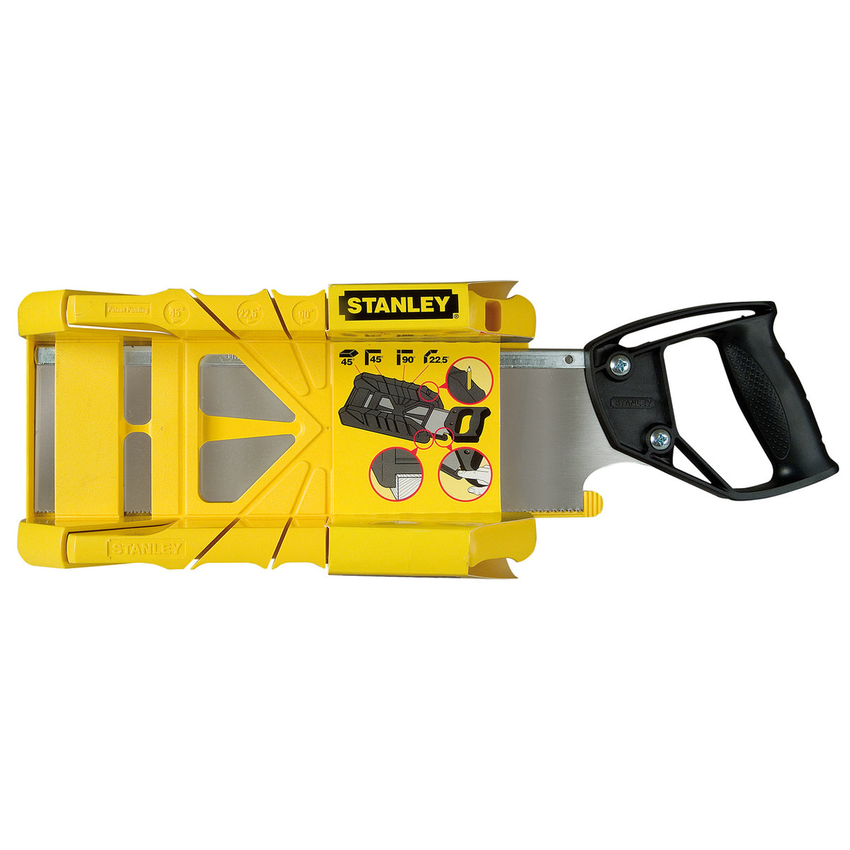 Stanley 1-19-800 Saw Storage Mitre Box with Saw STA119800