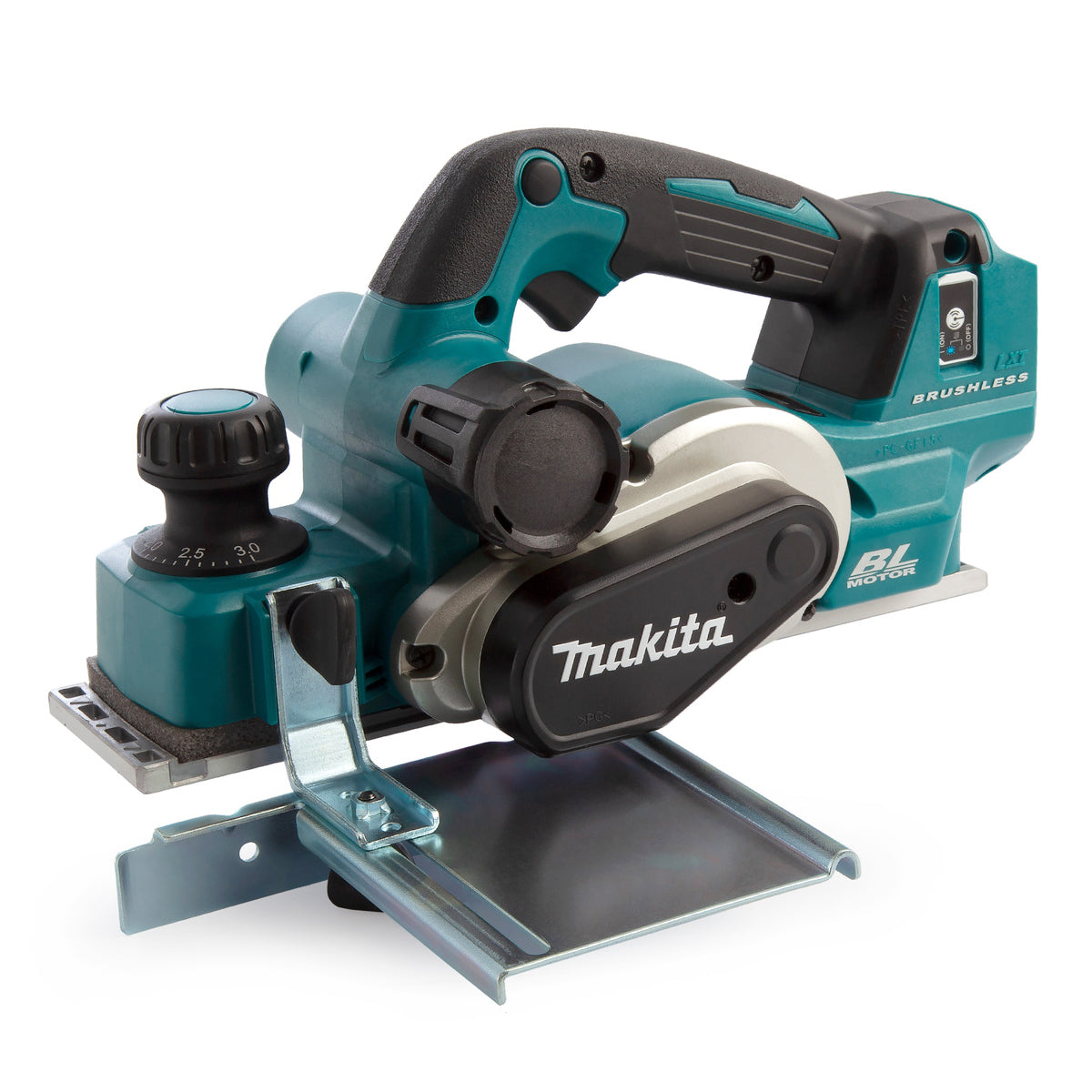 Makita DKP181Z 18V Brushless 82mm Planer with 1 x 5.0Ah Battery Charger & Type 3 Case