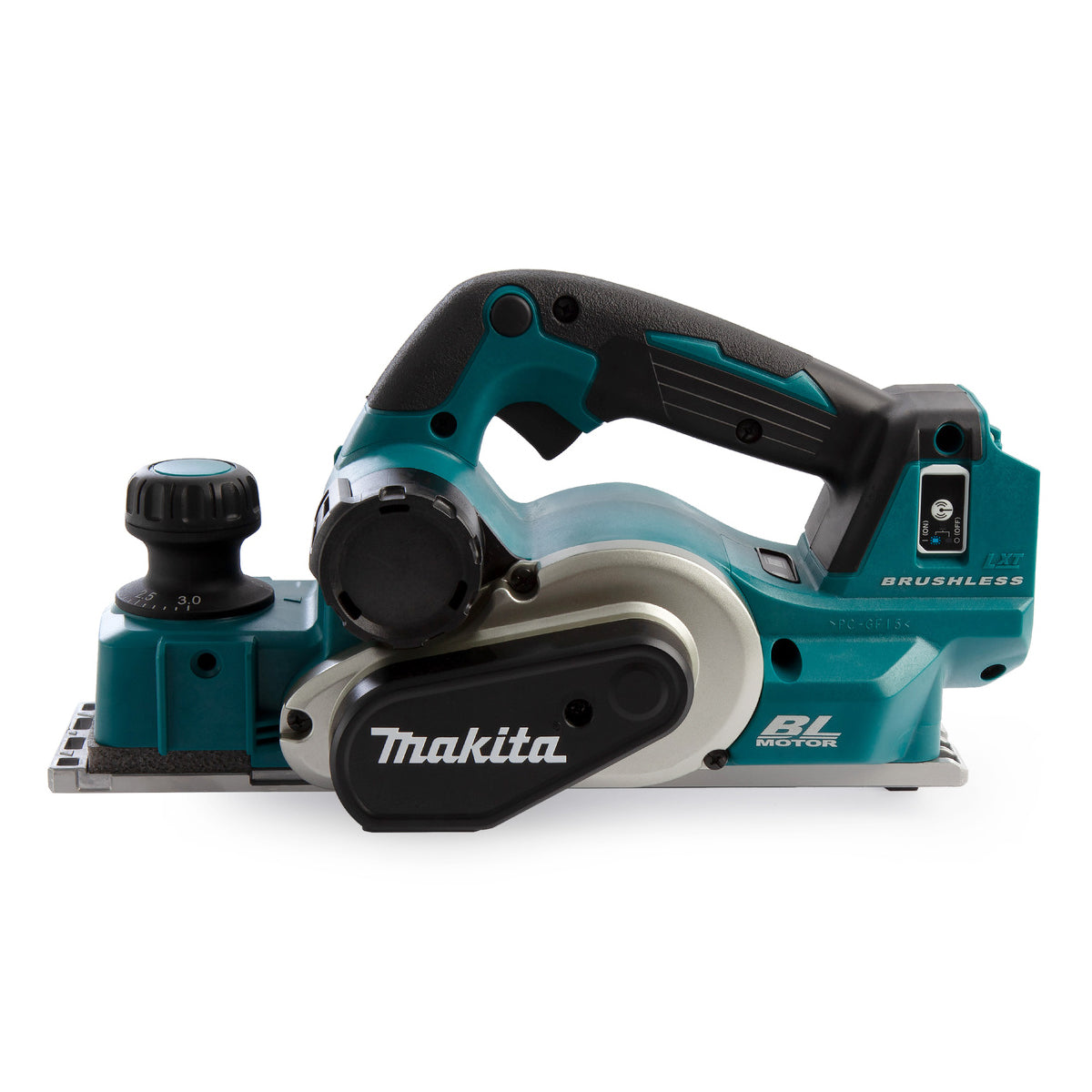 Makita DKP181Z 18V Brushless 82mm Planer with 1 x 5.0Ah Battery Charger & Type 3 Case