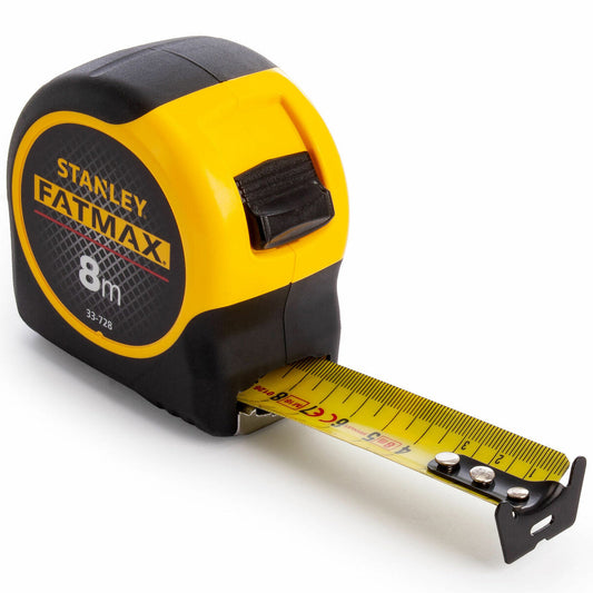 Stanley 0-33-728 FatMax BladeArmor Tape 8m Metric (W-32mm) STA033728