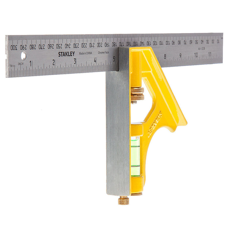 Stanley 2-46-028 Die Cast Combination Square 300mm/12