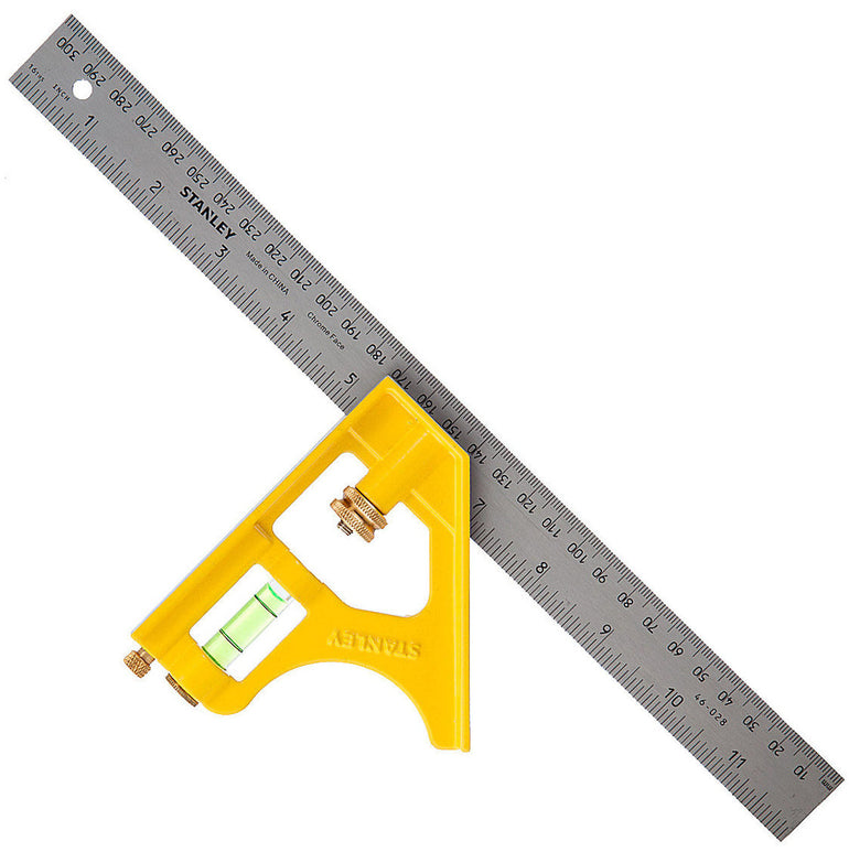 Stanley 2-46-028 Die Cast Combination Square 300mm/12