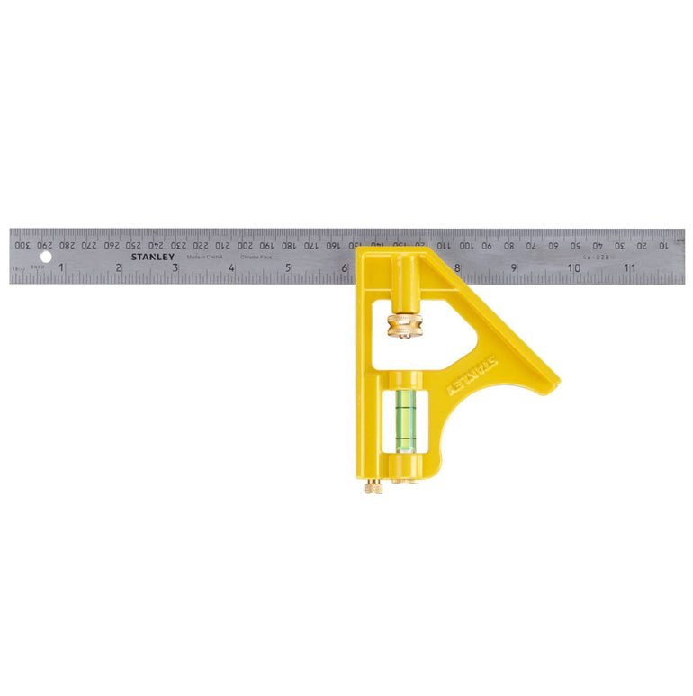 Stanley 2-46-028 Die Cast Combination Square 300mm/12