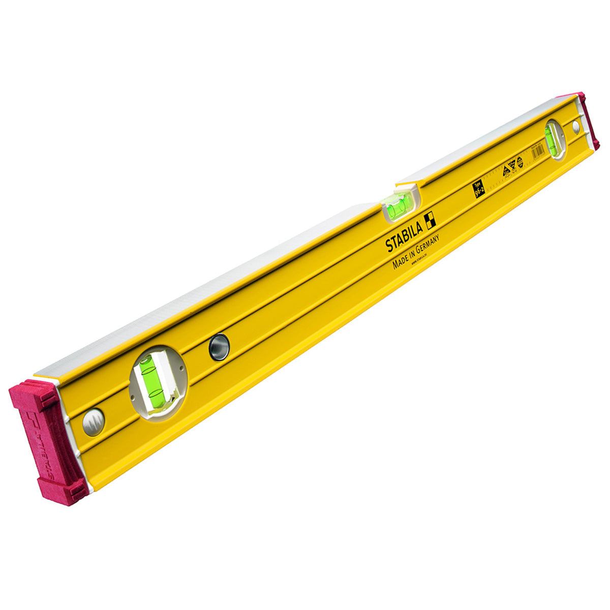 Stabila STB96260 96-2 60cm / 24in Double Plumb Ribbed Box Section Level - 15226