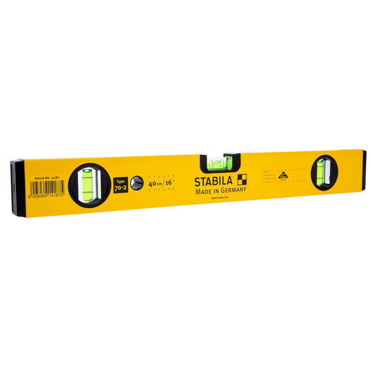 Stabila STB70224 70-2 600mm/24" Double Plumb Box Section Level - 02324