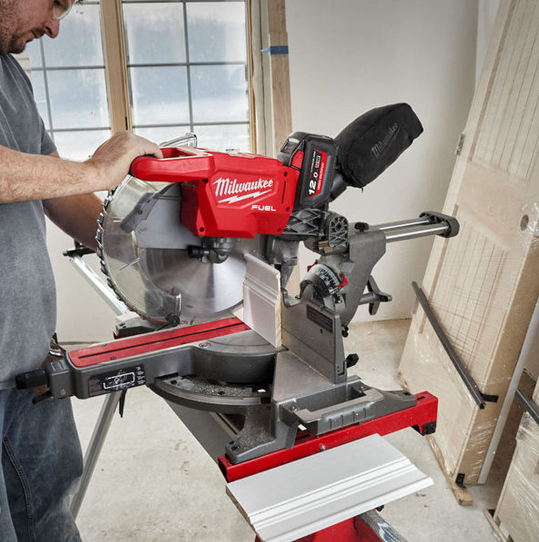 Milwaukee M18FMS305-0 18V Brushless 305mm Mitre Saw with Extendable Leg Stand