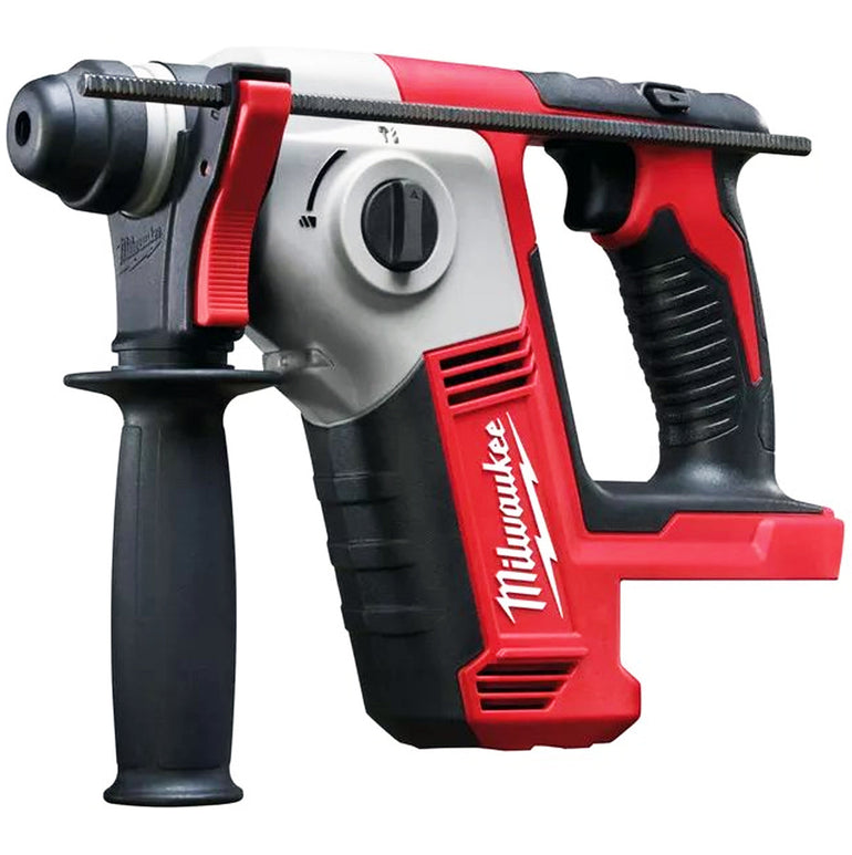 Milwaukee M18BH-0 18V SDS 2 Mode Hammer Drill with 1 x 5.5Ah Battery Charger & Bag