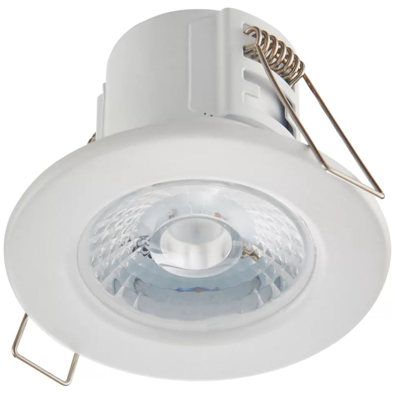 LAP COSMOSECO FIXED FIRE RATED LED DOWNLIGHT WHITE 5.8W 450LM 10 PACK