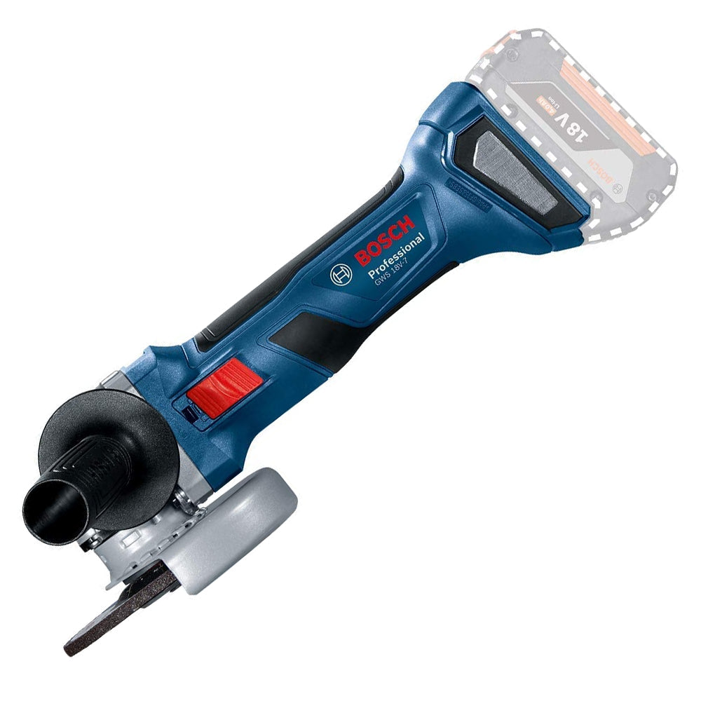 Bosch GWS 18V-7 Professional Angle Grinder 125mm Body Only 06019H9001