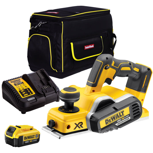 DeWalt DCP580N 18V Brushless Planer with 1 x 4.0Ah Battery & Charger in Bag