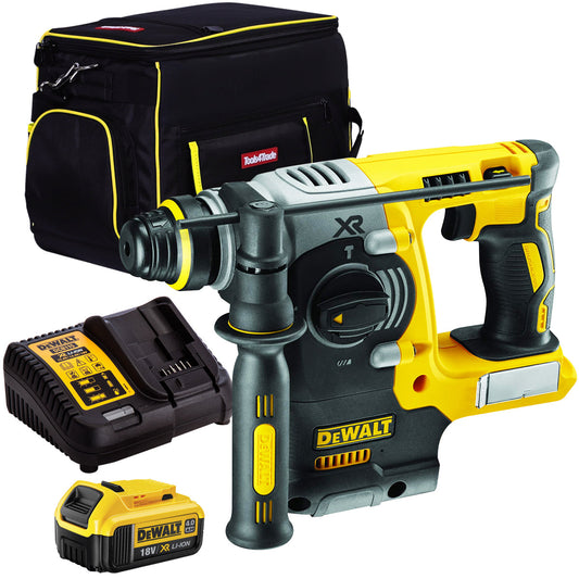 DeWalt DCH273N 18V Brushless SDS+ Hammer Drill with 1 x 4.0Ah Battery & Charger in Bag