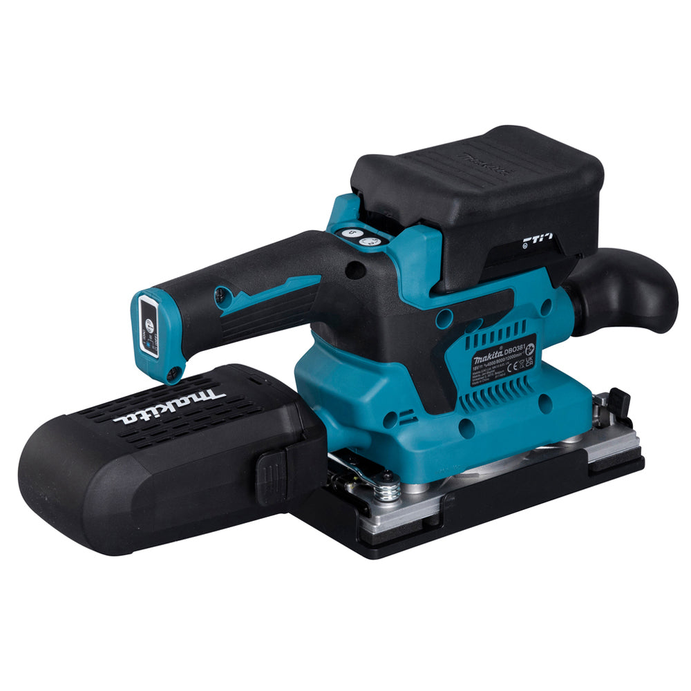 Makita DBO381ZU 18V LXT Brushless Finishing Sander Body Only