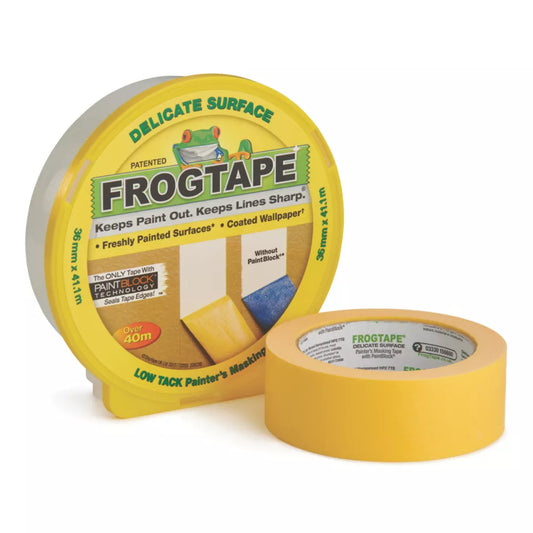 FROGTAPE PAINTERS DELICATE SURFACE MASKING TAPE 41M X 36MM