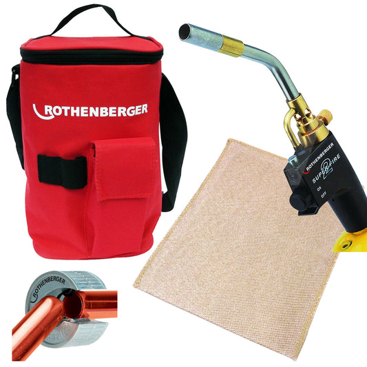 Rothenberger Hotbag Deal Kit Includes Superfire 2 Torch 35644X & 22mm Pipeslice