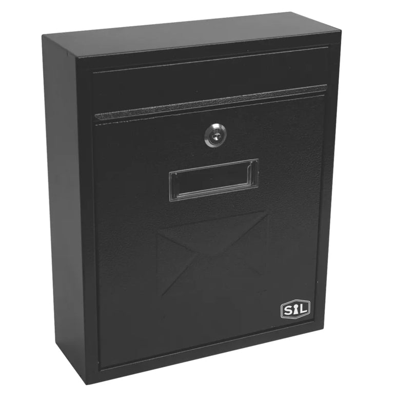 SMITH & LOCKE POST BOX BLACK POWDER-COATED