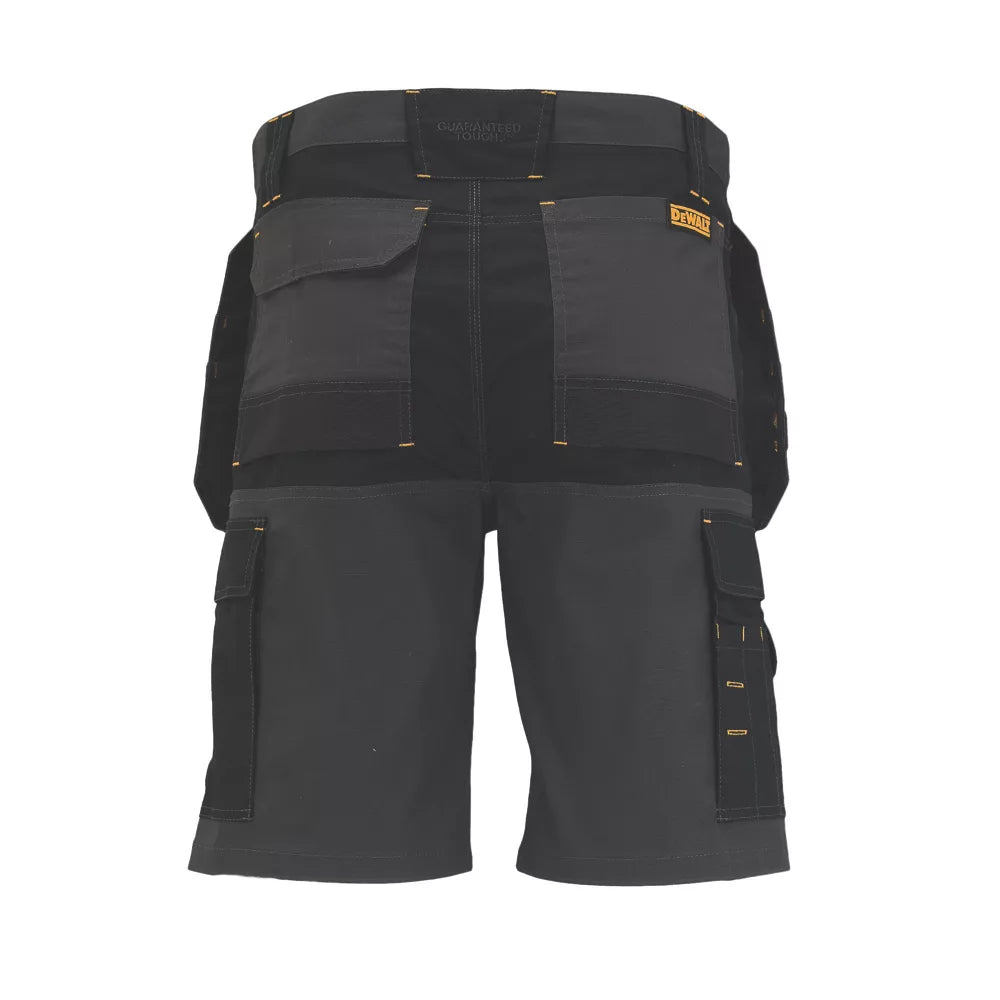 DEWALT VALDEZ WORK SHORTS GREY/BLACK 32" W