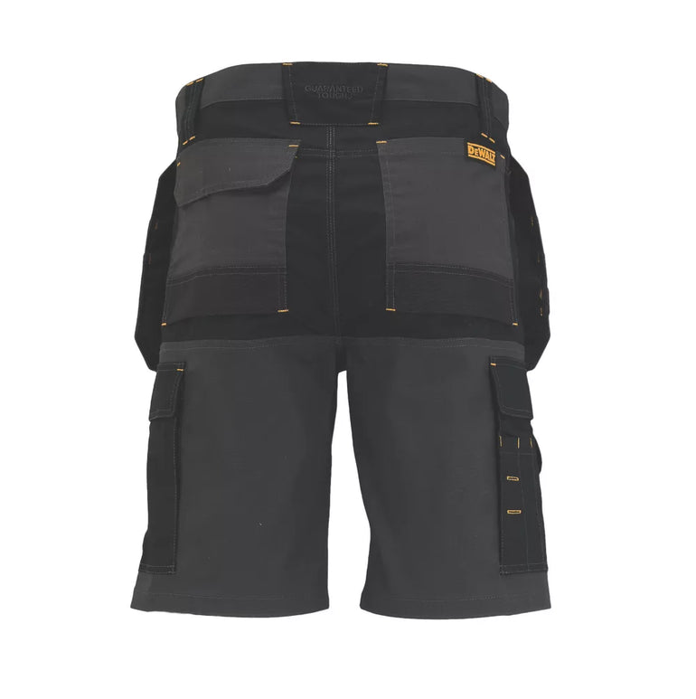 DEWALT VALDEZ WORK SHORTS GREY/BLACK 32