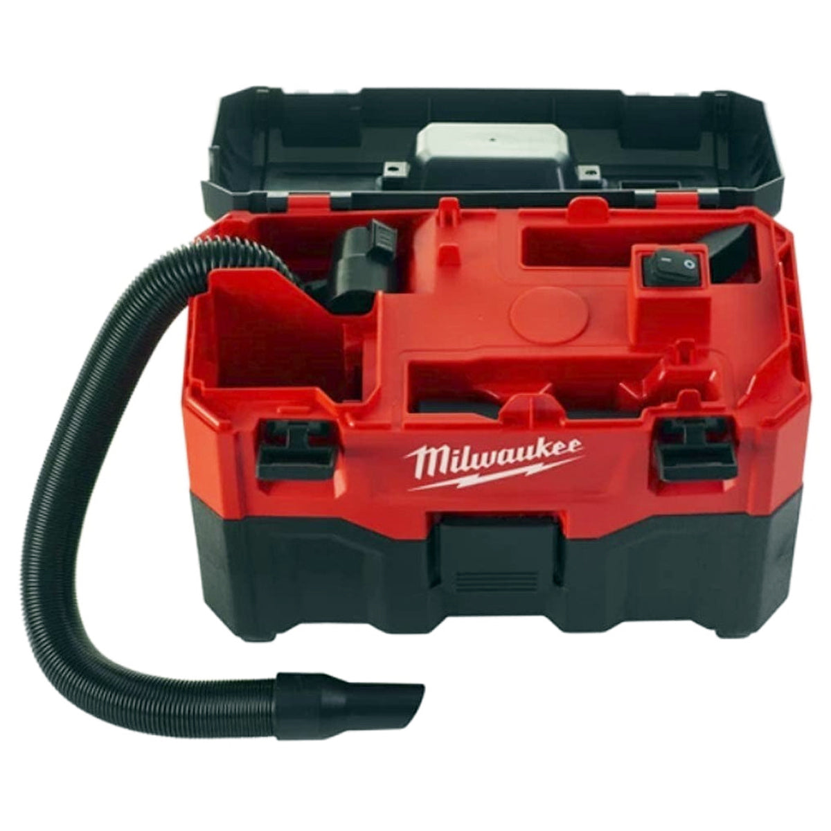 Milwaukee M18VC2-0 18V Wet/Dry Vacuum Cleaner with 2 x 5.0Ah Batteries & Charger