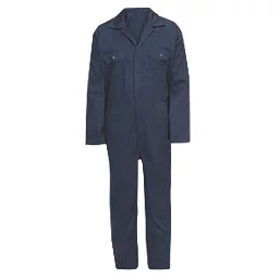 GENERAL PURPOSE COVERALL NAVY BLUE LARGE 52 3/4" CHEST 31" L