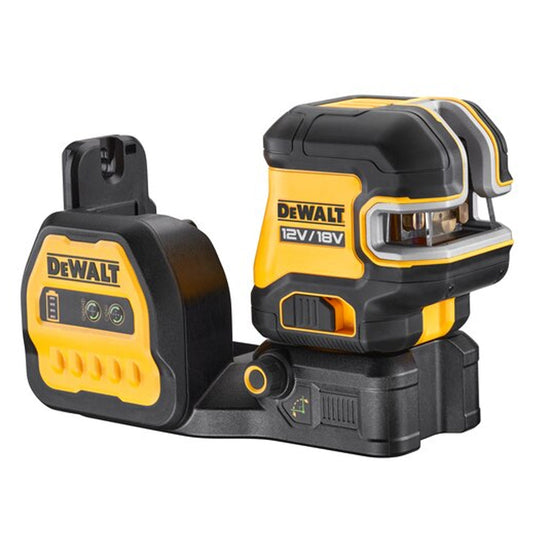 Dewalt DCE825NG18 12/18V 5 Spot & Cross Green Beam Laser Body Only