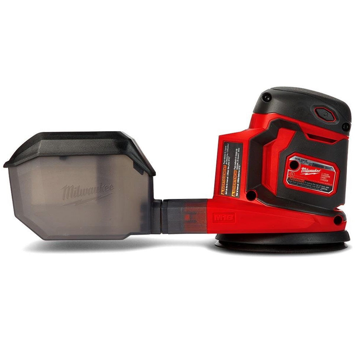 Milwaukee M18BOS125-0 18V 125mm Random Orbital Sander with 1 x 5.5Ah Battery Charger & Bag