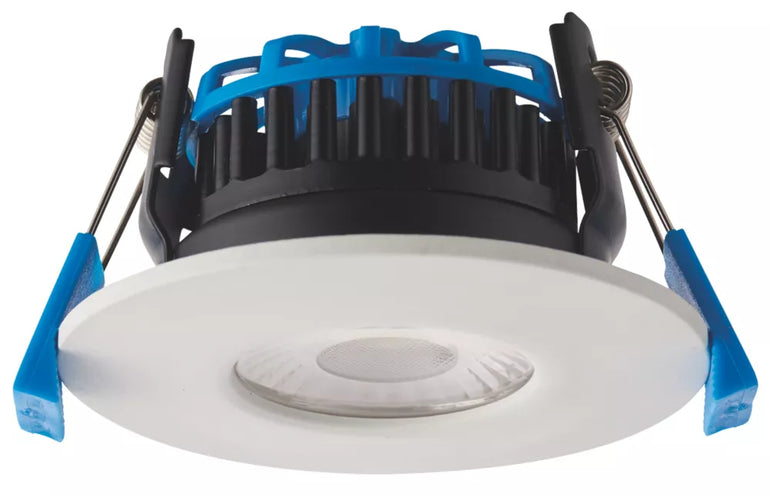 LAP COSMOSPRO FIXED FIRE RATED LED CCT DOWNLIGHT WHITE 7W 800LM