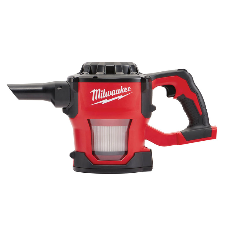 Milwaukee M18CV-0 18V Compact Hand Vacuum with 1 x 5.5Ah Battery & Charger