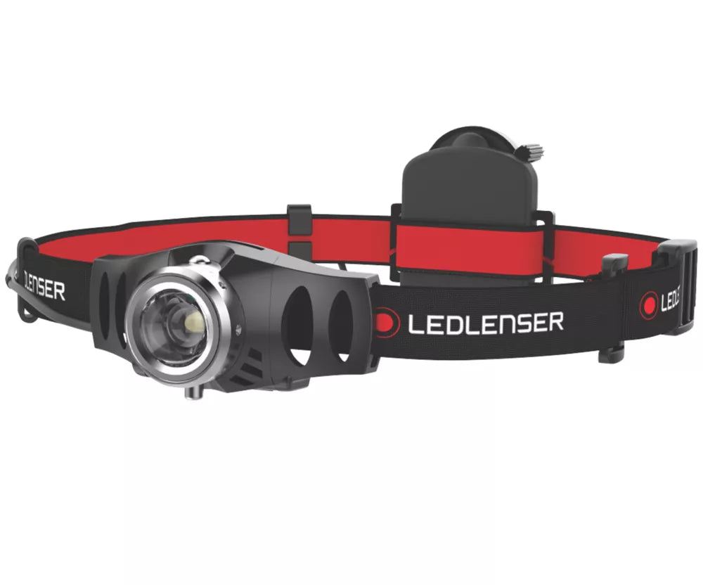 LEDLENSER H3.2 LED HEAD TORCH BLACK/RED 120LM