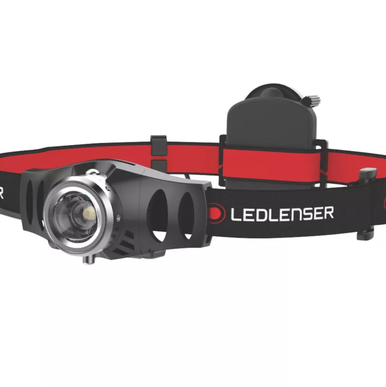 LEDLENSER H3.2 LED HEAD TORCH BLACK/RED 120LM