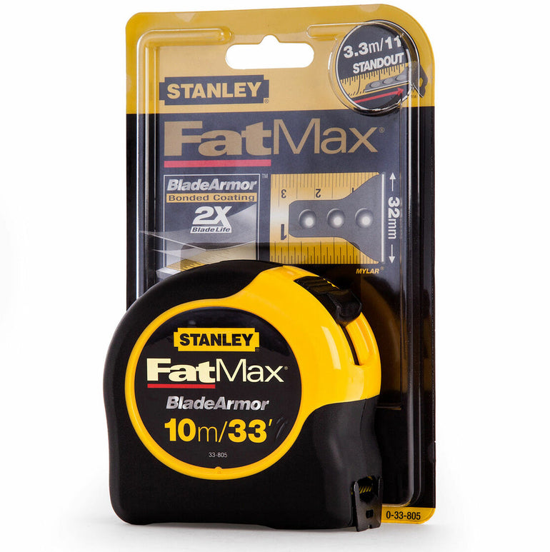 Stanley 0-33-805 FatMax Tape Blade Armor 10m/33ft (W-32mm) STA033805