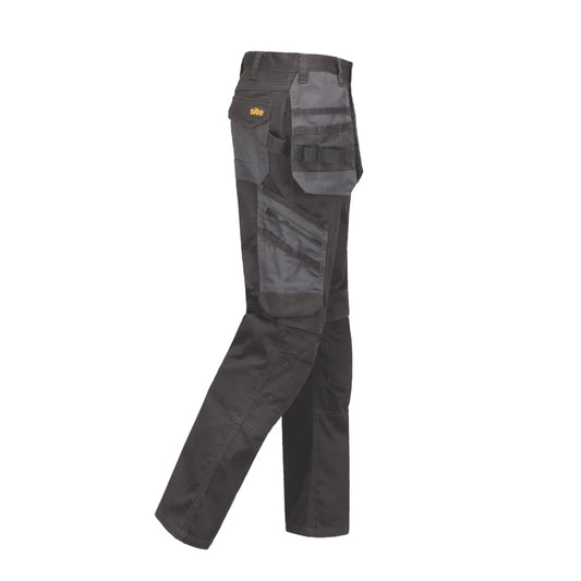 SITE COPPELL HOLSTER POCKET TROUSERS BLACK / GREY 34" W 32" L