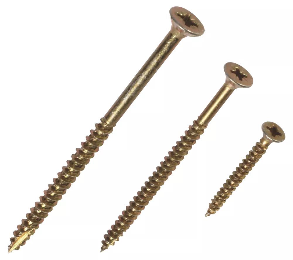 TURBOGOLD PZ DOUBLE-COUNTERSUNK WOODSCREW TRADE PACK 2800 PCS