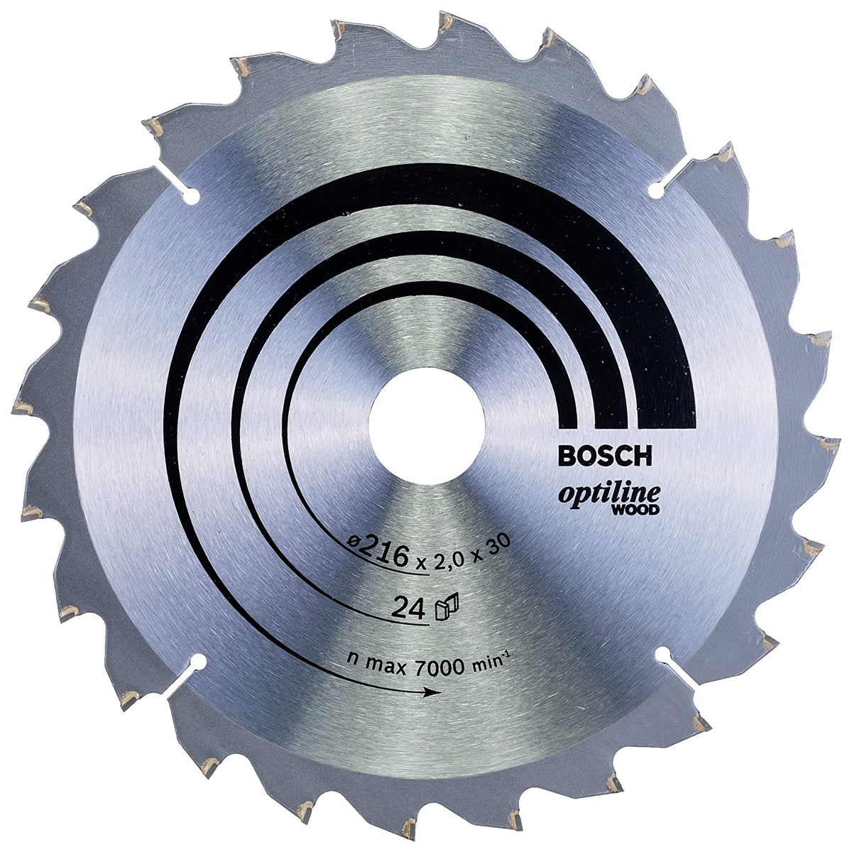 Bosch 216mm 24T Wood Circular Saw Blade Optiline 2608640431