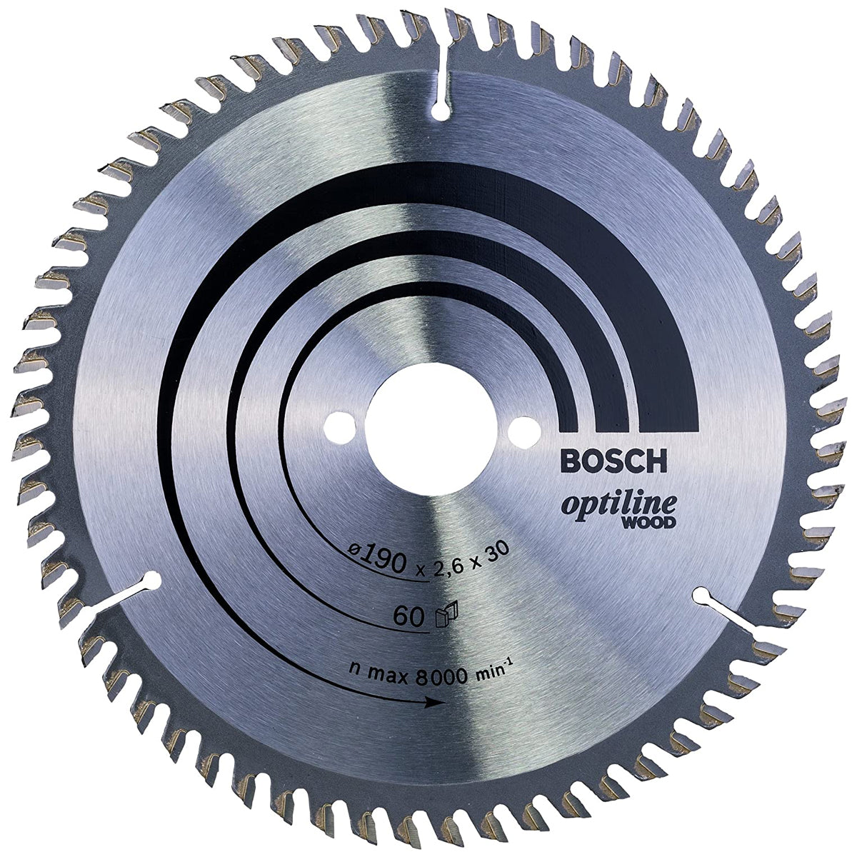 Bosch 190mm 60T Wood Circular Saw Blade Optiline 2608641188