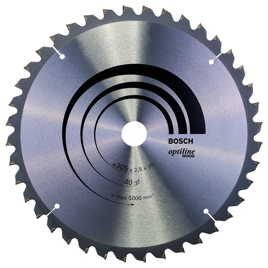 Bosch 305mm 40T Wood Circular Saw Blade Optiline 2608640440