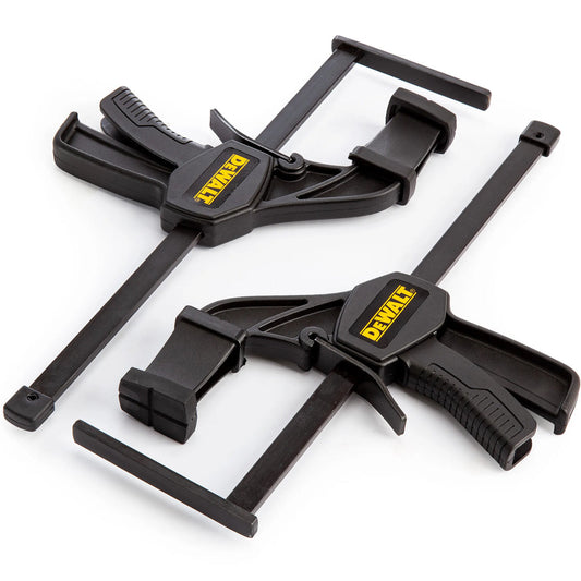 DeWalt DWS5026-XJ Plunge Saw Clamp Twin Pack for Guide Rail