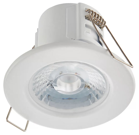 LAP COSMOSECO FIXED FIRE RATED LED DOWNLIGHT WHITE 5.8W 450LM 10 PACK
