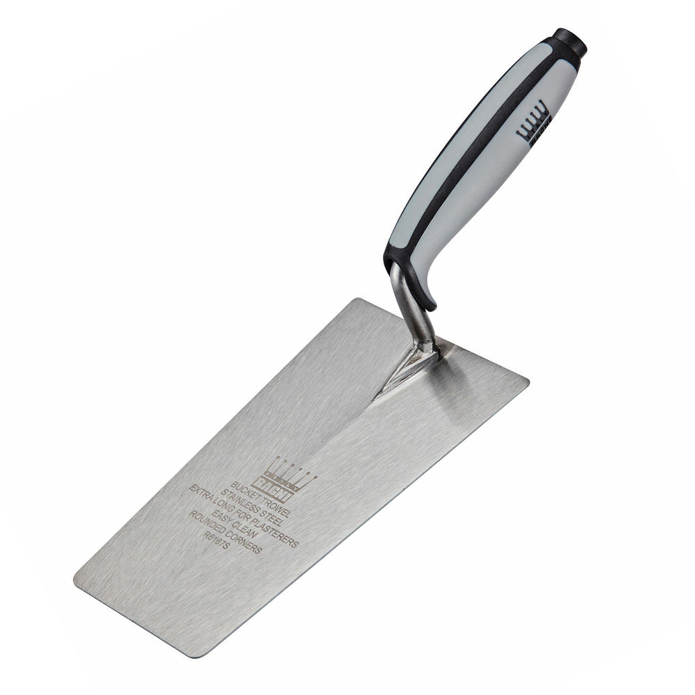 Ragni R6167S 7" Stainless Steel Plasterer's Bucket Trowel