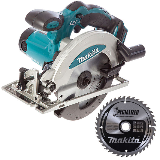 Makita DSS610Z 18V Li-ion 165mm Cordless Circular Saw Body with 40T Saw Blade