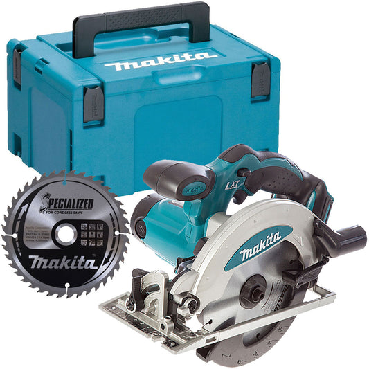 Makita DSS610Z 18V 165mm Cordless Circular Saw with Mak Case & Saw Blade