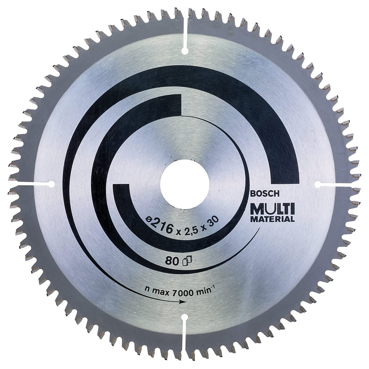 Bosch 216mm 80T Multi Material Circular Saw Blade 2608640447