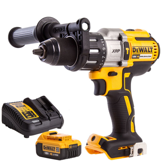 Dewalt DCD996N 18V Brushless Combi Drill with 1 x 4.0Ah Battery & Charger