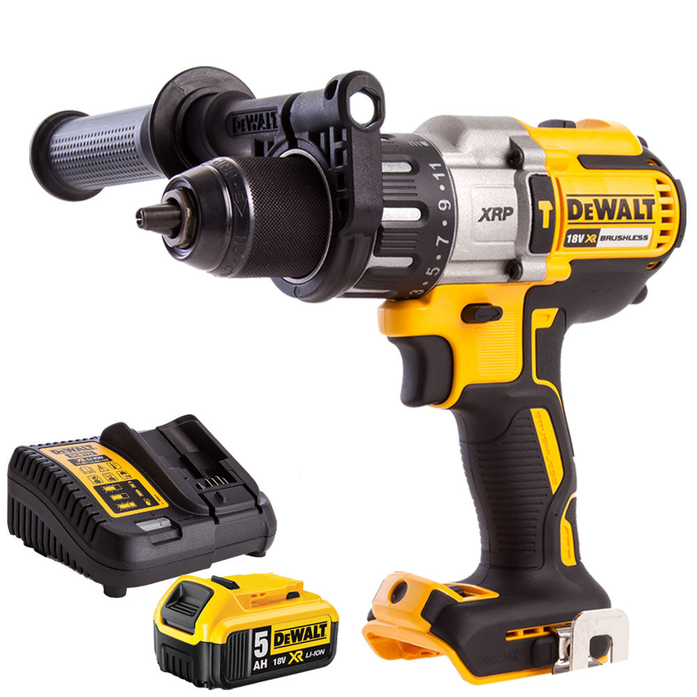 Dewalt DCD996N 18V Brushless Combi Drill with 5.0Ah Battery & Charger